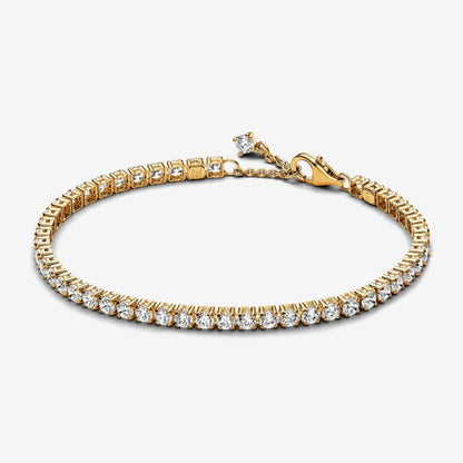 Pandora Forgyldt tennis armbånd