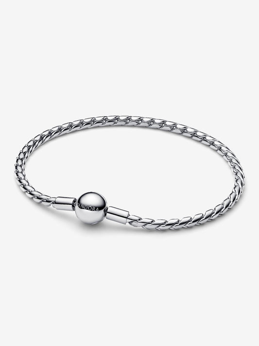 Pandora Round Clasp Wing Chain armbånd