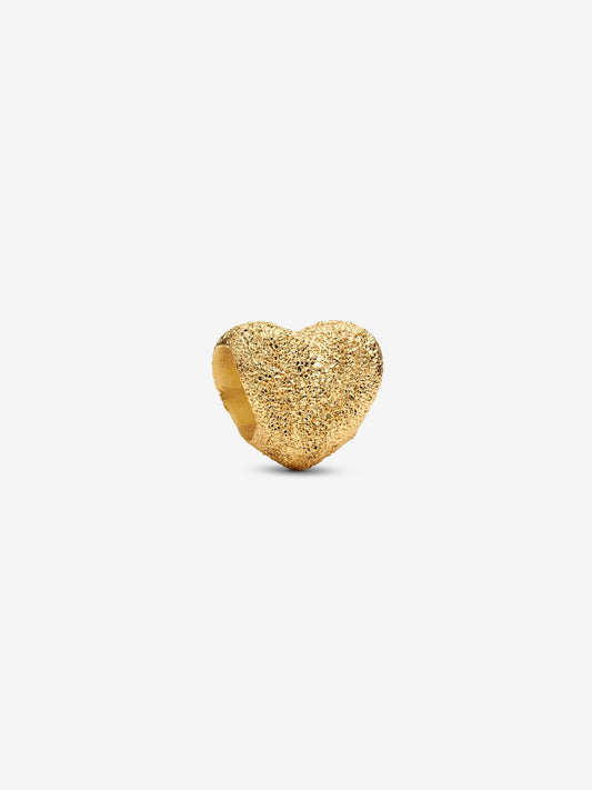 Pandora Textured Heart Mini Charm