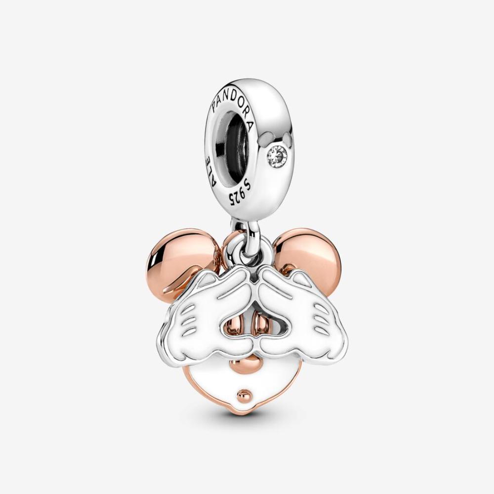 Pandora led Sterling sølv Disney Mickey Mouse