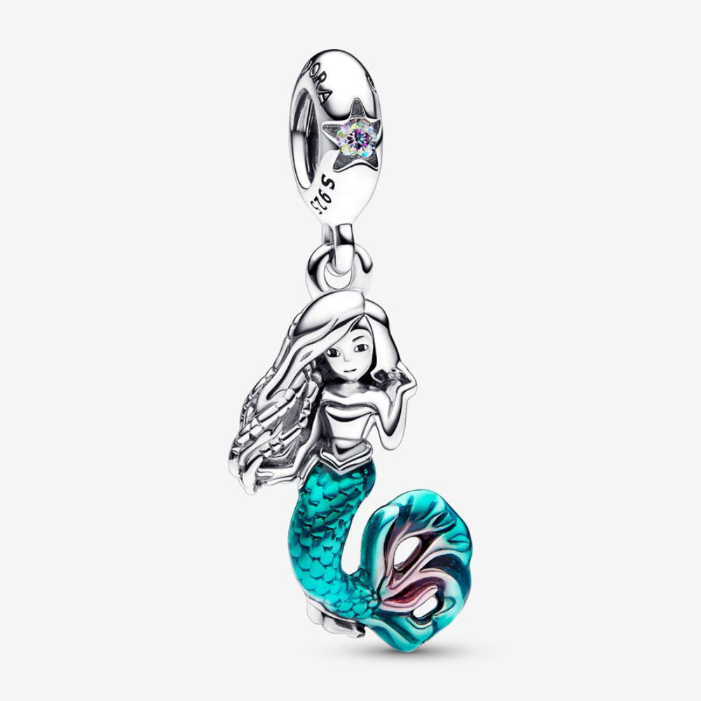Pandora Disney Den Lille Havfrue Ariel charm med vedhæng