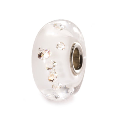 Trollbeads Hvid Diamantkugle