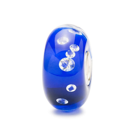 Trollbeads Blå Diamantkugle