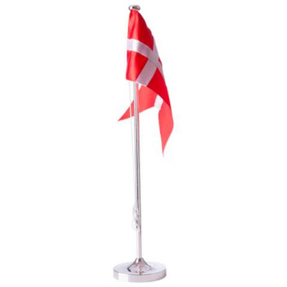 Flagstang m. dåbsmotiv forkromet 498-013