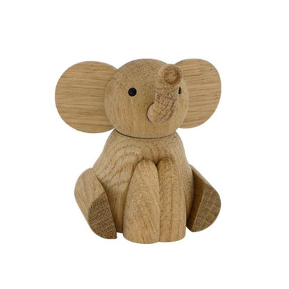 Træfigur Elefant