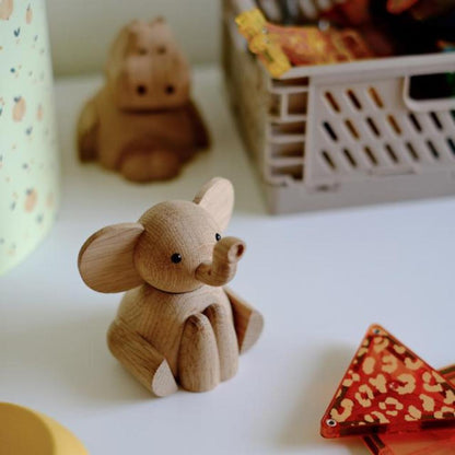Træfigur Elefant