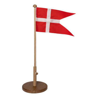 Træ flagstang
