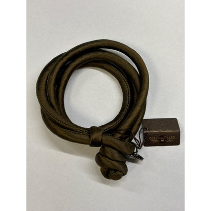 Outlet Ole Lynggaard Design silke armbånd safari brun