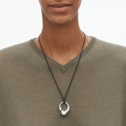 Georg Jensen Mercy Pendant Large on Cord