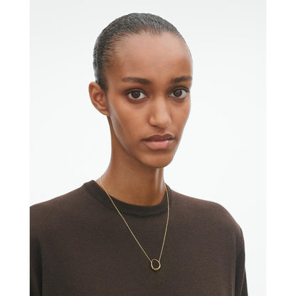 Georg Jensen Offspring Pendant Diamond Small YG