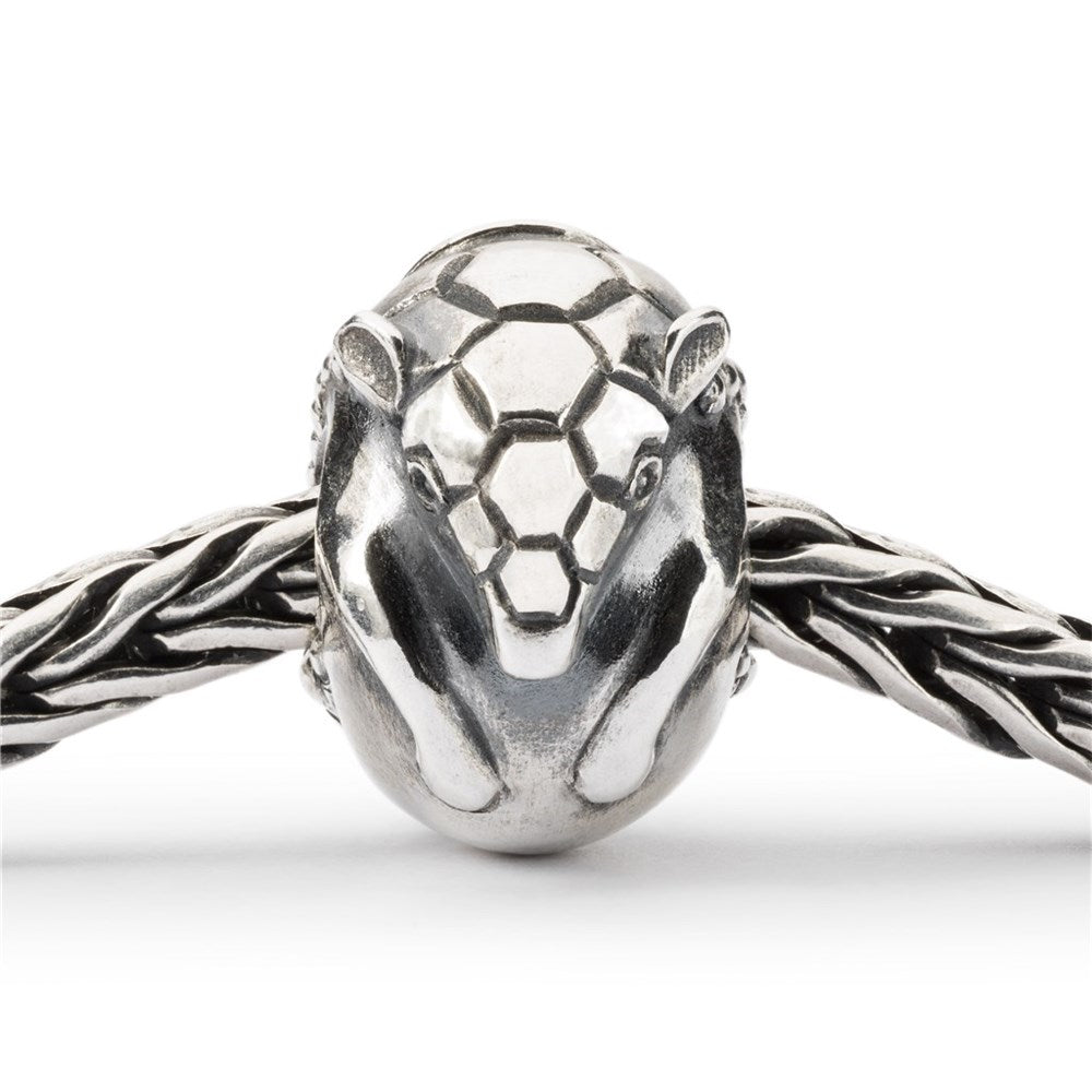 Trollbeads Silver Armadillo Bead