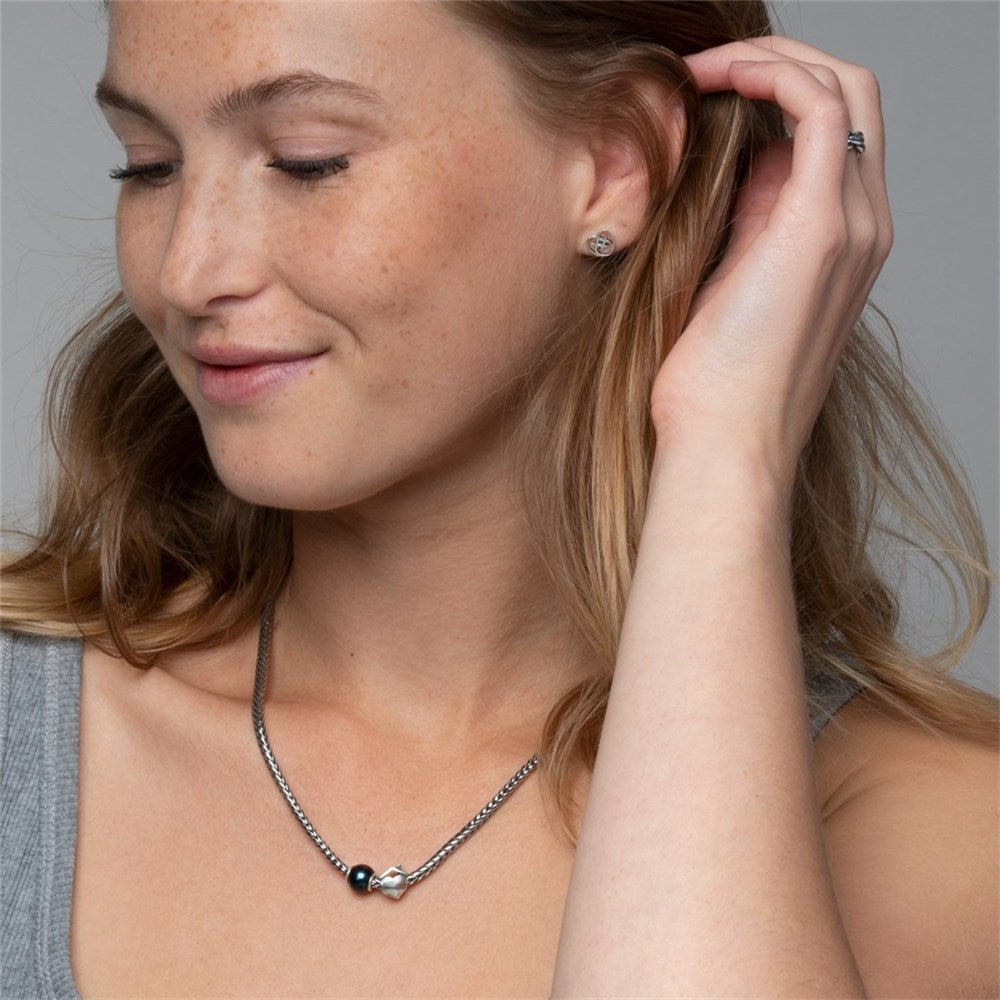 Trollbeads Rund Sort Onyks