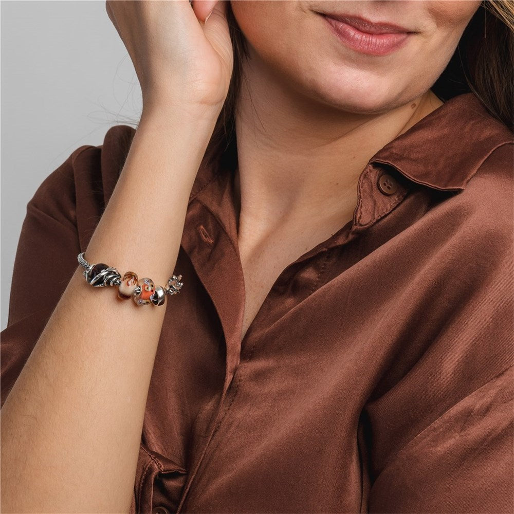 Trollbeads Rund Granat