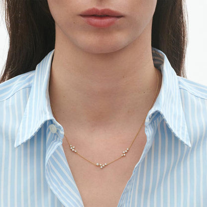 Georg Jensen Signature Diamonds Pendant 0,47ct.