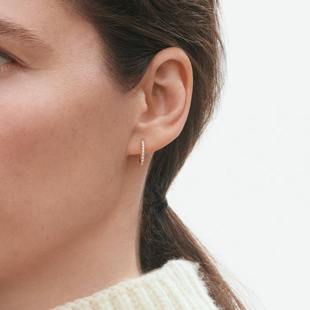 Georg Jensen Signature Diamonds Earhoop 0,10ct.