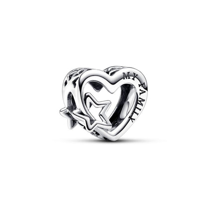 Pandora Sølv heart charm