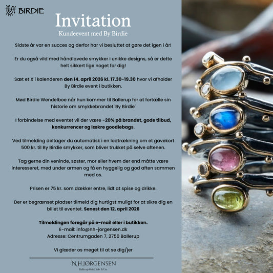 Billet til 'By Birdie' Event