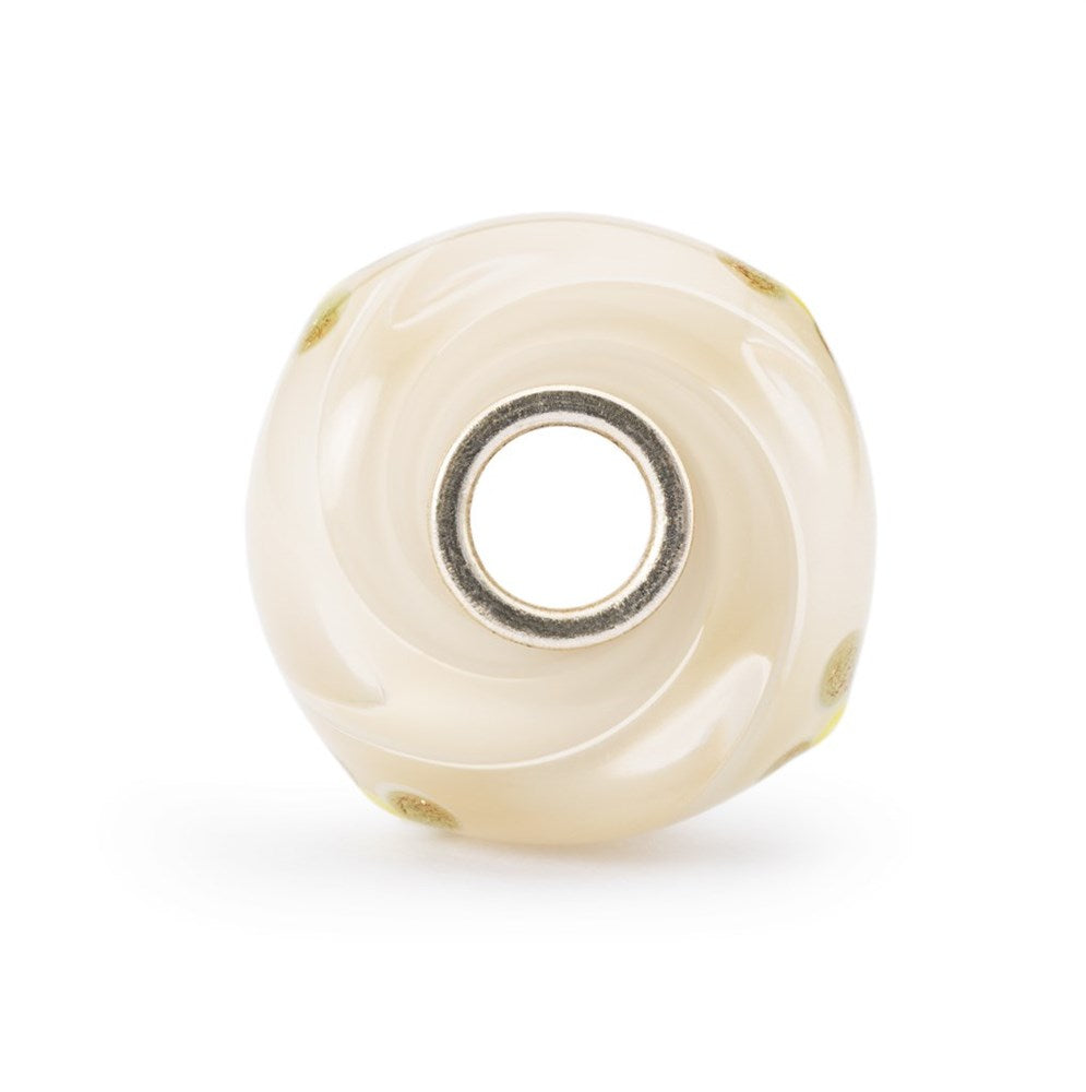 Trollbeads Ivory Flower Armadillo Bead