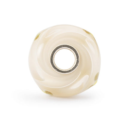 Trollbeads Ivory Flower Armadillo Bead