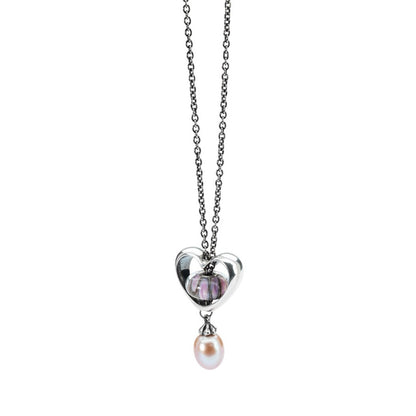 Trollbeads Fantasikæde med rosa ferskvandsperle