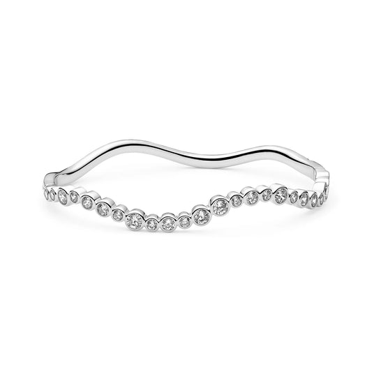 Sif Jakobs Bangle Sardinien Wave armbånd