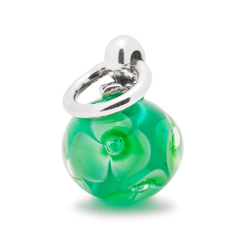 Trollbeads Grøn Blomster-Kvast