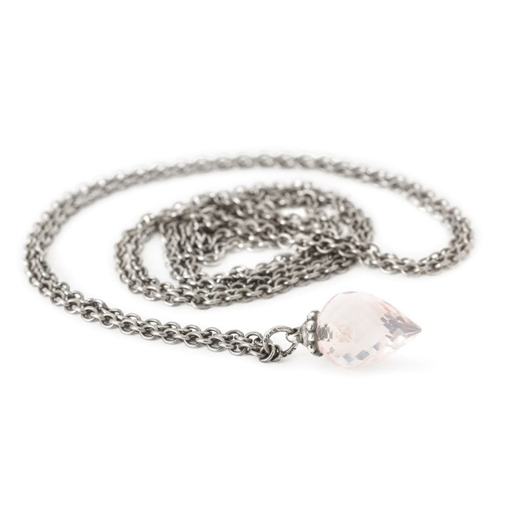 Trollbeads Fantasy Necklace with Rose Quartz