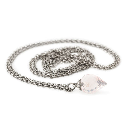 Trollbeads Fantasy Necklace with Rose Quartz