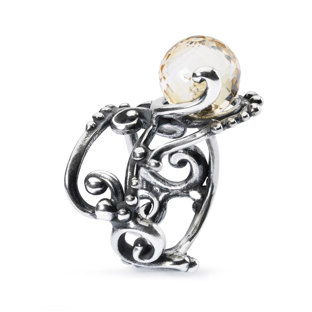 Trollbeads Facet Citrine Ring