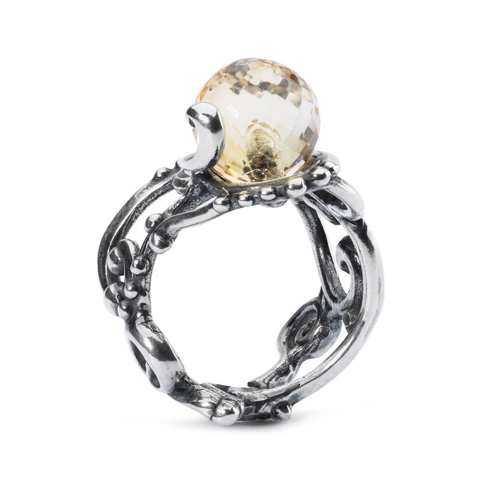 Trollbeads Facet Citrine Ring