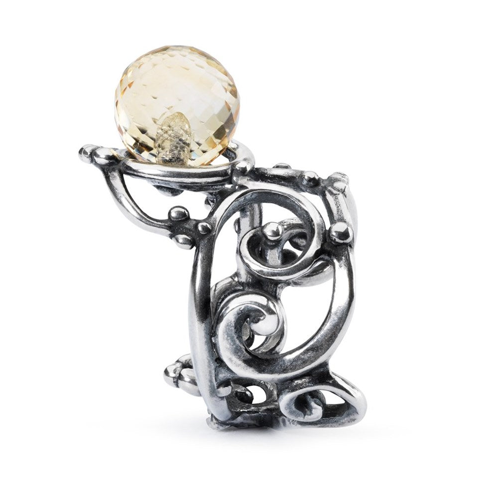 Trollbeads Facet Citrine Ring