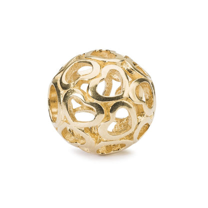 Trollbeads Kærligheds tæppe, Guld