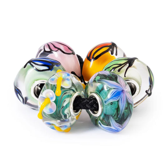 Trollbeads Sommerfugle Bundt glaskugler