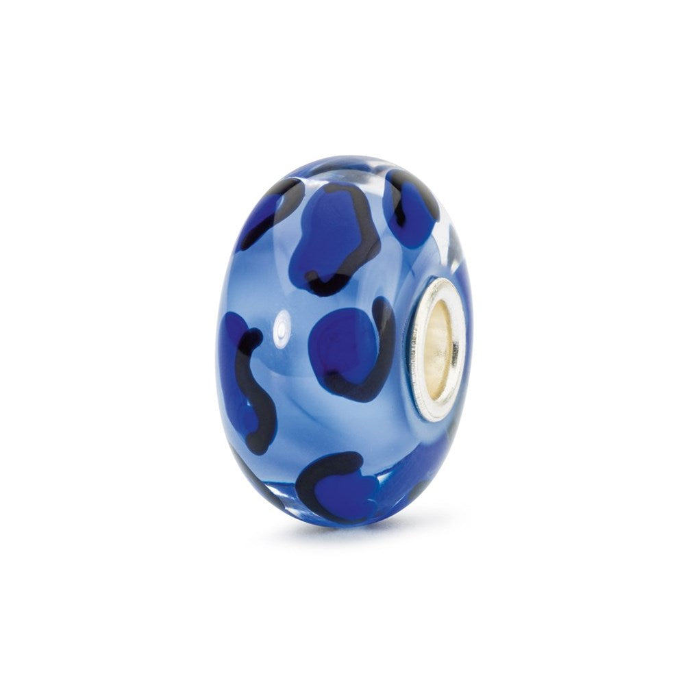 Trollbeads Sapphire Cheetah Bead