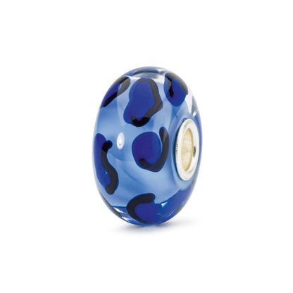 Trollbeads Sapphire Cheetah Bead