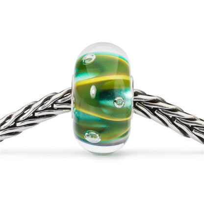 Trollbeads Drops of Green Bead