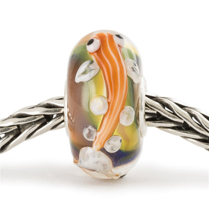 Trollbeads Orange Energy Fish Bead