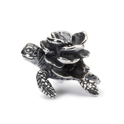 Trollbeads Turtle Flower Bead