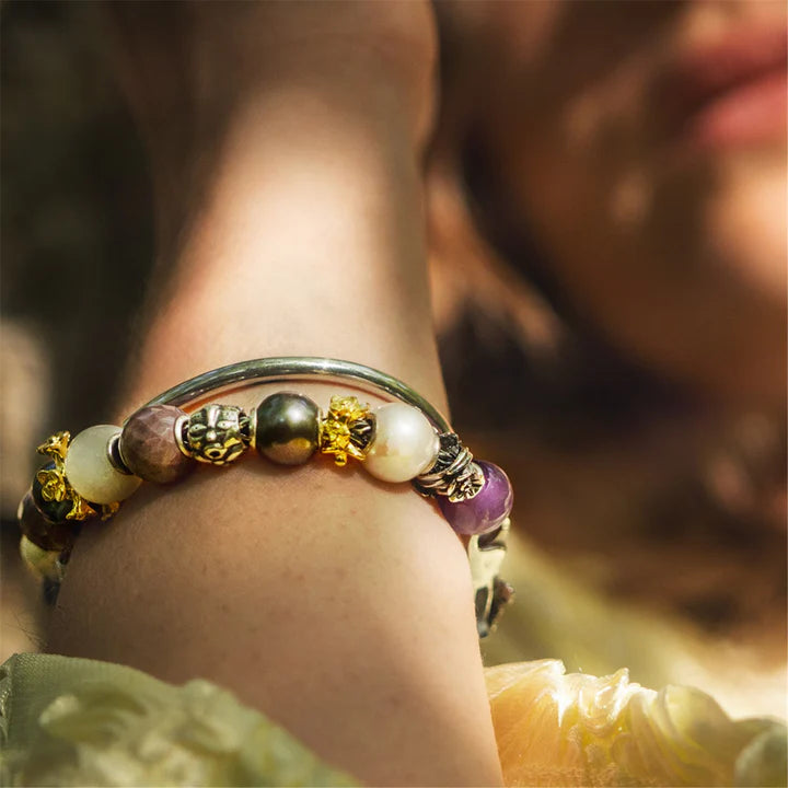 Trollbeads Lille blomsterranke vedhæng