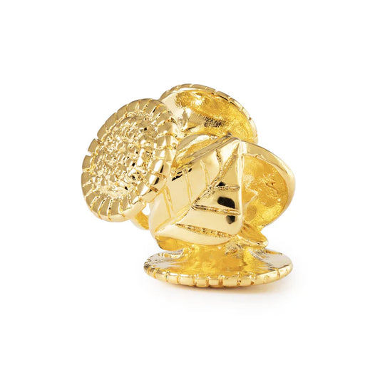 Trollbeads solsikke, Forgyldt vedhæng