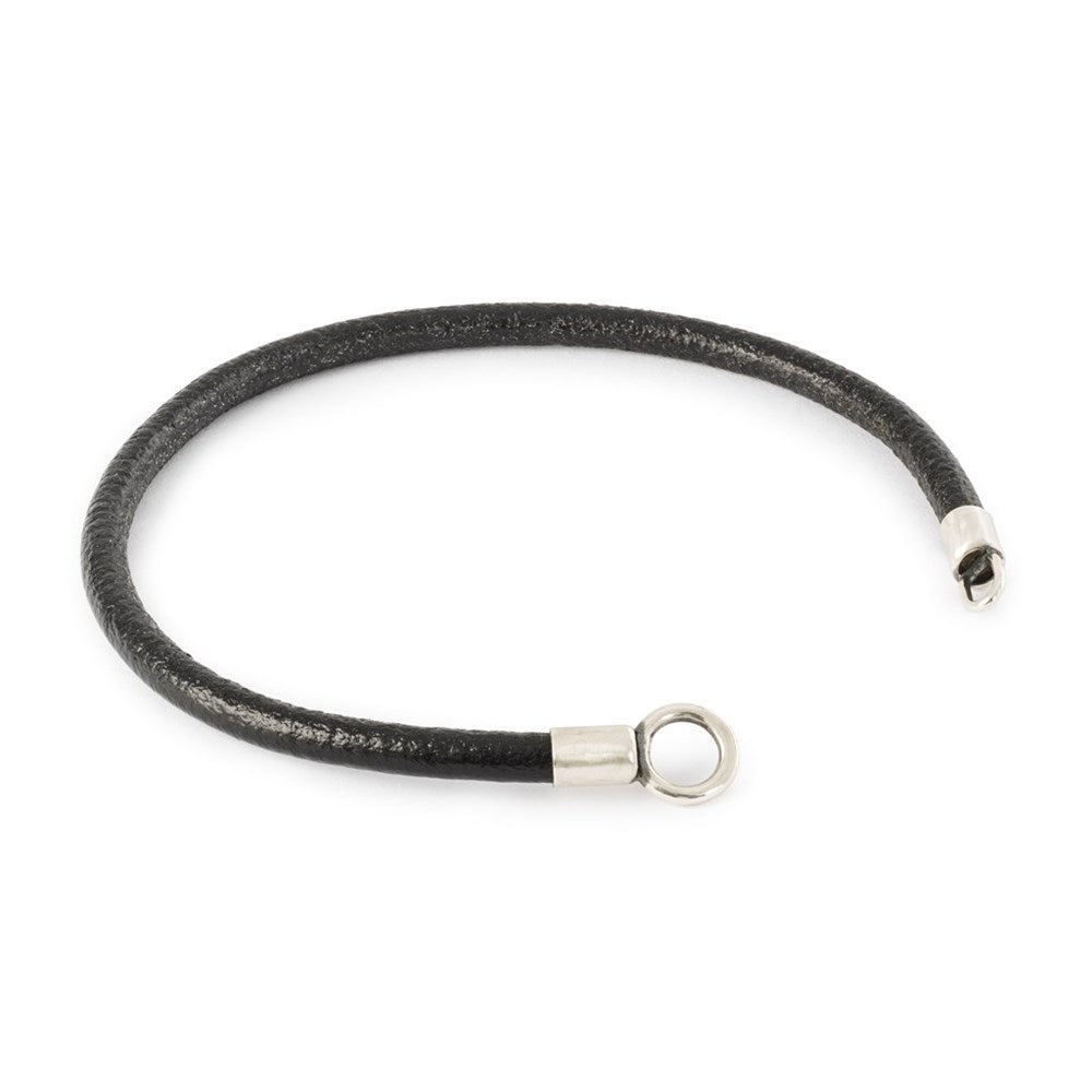 Trollbeads Leather Cord Bracelet Black