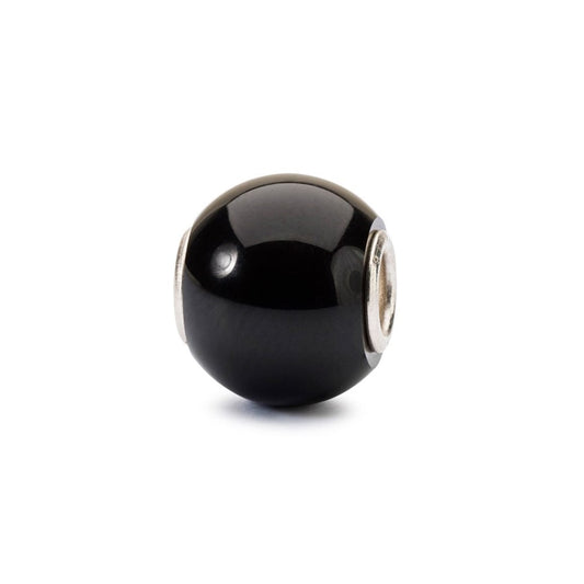 Trollbeads Rund Sort Onyks