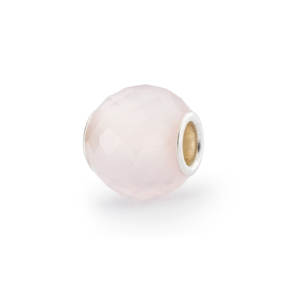 Trollbeads Round Rose Quartz Facet