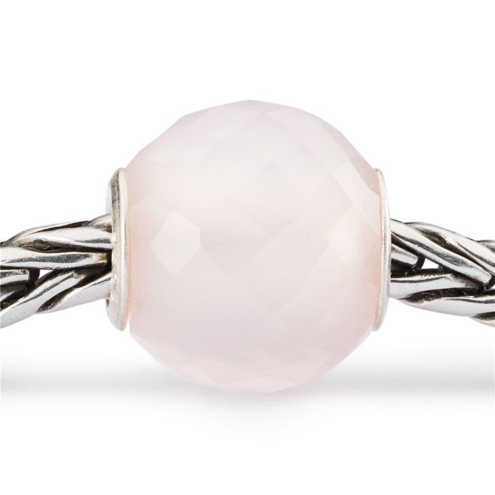 Trollbeads Round Rose Quartz Facet