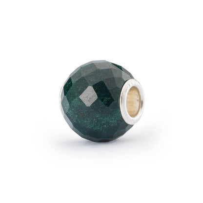 Trollbeads Round Green Chalcedony Facet