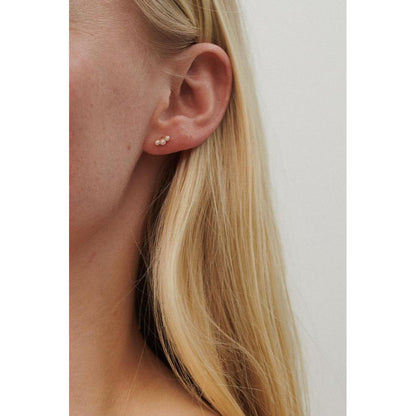 Pernille Corydon Ocean Pearl ørestikker forgyldt