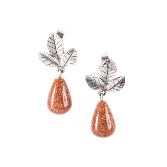 Trollbeads Positivitetens blade ørestikker