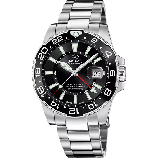 Jaguar ur Swiss Made Ceramic GMT J1011/6
