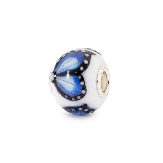 Trollbeads Frihedens vinde glaskugle