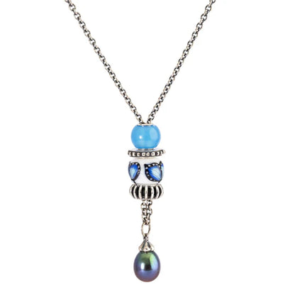 Trollbeads Frihedens vinde glaskugle